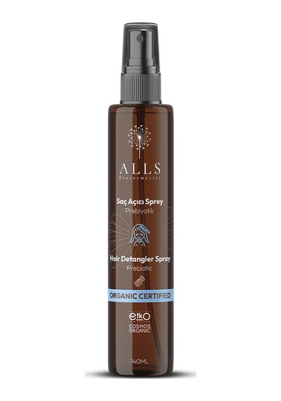 Alls Biocosmetics Organik Prebiyotik Kolay Tarama Saç Açıcı Sprey 140 Ml