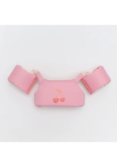 Sunnylife - Çocuk Yüzme Kolluklu Can Yeleği 19-30 Kg Pembe