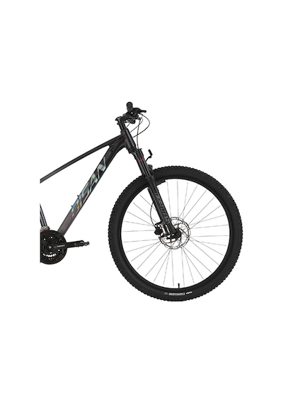 Bisan Bold 8.3 - 26 Jant 13'' 33cm Xs Kadro 24 Vites Dağ Bisikleti - Siyah / Gri Çok Renkli