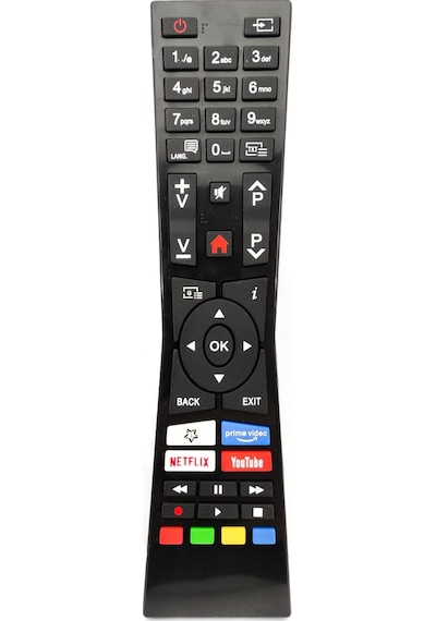 Lcd Led Kumanda Vestel Uyumlu Regal 4k Smart Netflıx Youtube Prıme Vıdeo Tuşlu Yazısız