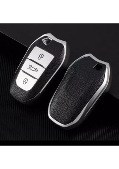 Citroen C3 C5 Aircross Kaliteli Anahtar Kabı Sustasız Model