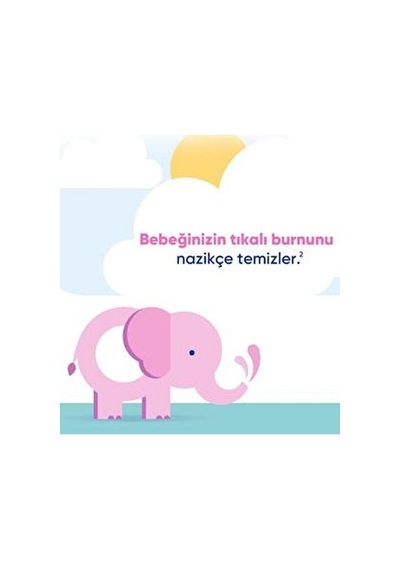 Otribebe Burun Aspiratörü Bebek Dostu Yumuşak Uç İle Etkili Burun Temizliği