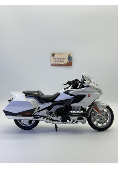 Honda Goldwing Gl 1800 Diecast Motosiklet- 1:9 25 Cm Işıklı