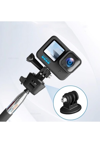 Ayex Ax-gp14 Aksiyon Kamera 1/4 Tripod Bağlantı Aparatı Gopro Ve Gopro Uyumlu Kameralar İçin Başparmak Vidalı Adaptör Çok Renkli
