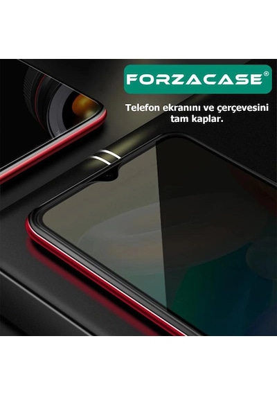 Forzacase Apple Uyumlu iPhone 17 Pro Max İçin Privacy Hayalet Tam Kaplar Cam Ekran Koruyucu - Fc292