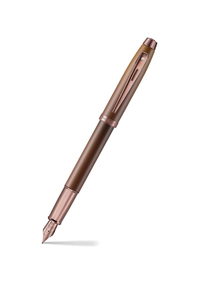 Sheaffer 9374-0 100 Serisi Dolmakalem, M Uç, Kahve 165-Koyu Yeşil