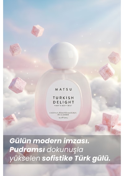 Matsu Salted Spirit & Turkish Delight Mist & Saç Parfümü Seti