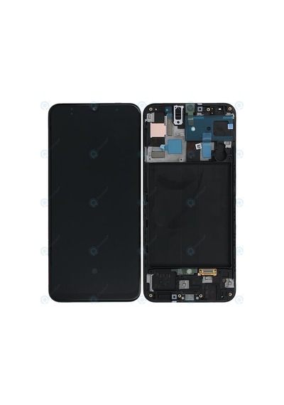 Samsung Galaxy A50 Lcd Ekran Dokunmatik Çıtalı Si