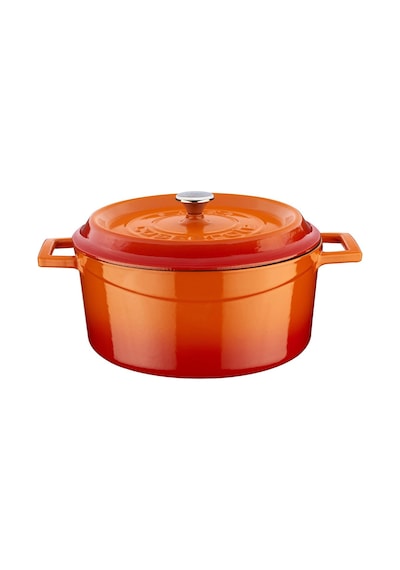 Lava Trendy Yuvarlak 24 CM Demir Döküm Derin Tencere