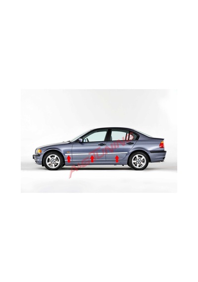 Bmw E46 Avantajlı Krom Set 3 Ürün 1998 - 2005 Arası P. Çelik N11.847