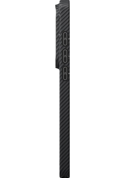 Samsung Uyumlu Galaxy S26 Ultra Kılıf M-safeli 600d Aramid Fiber Pitaka Ultra-slim Classic Twill Kapak Siyah-gri Siyah - Gri