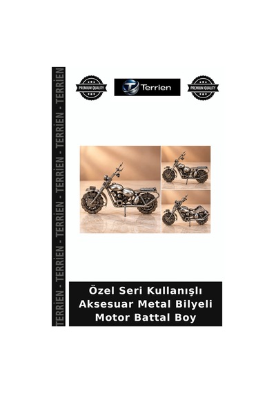 Özel Seri Kullanışlı Aksesuar Metal Bilyeli Motor Battal Boy