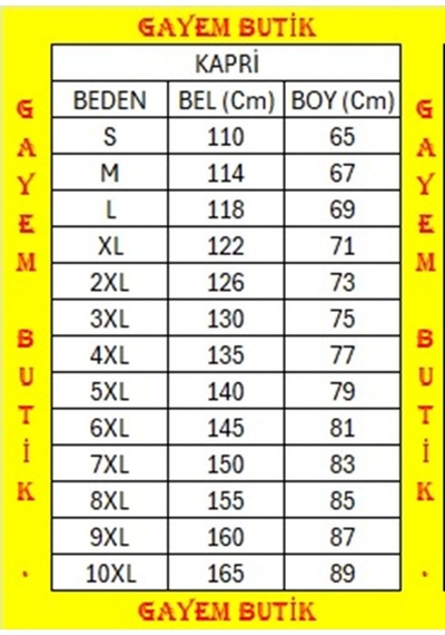 Akt Gayem Butik Premium Kapri S-2xl Lacivert
