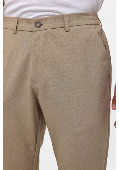 Süvari Bej Slim Düz Jogger Pantolon-38641 Bej