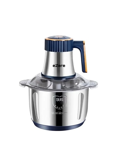 Ezere Powerchop Pro Elektrikli Paslanmaz Çelik Kollu 5 Litre Et Kıyma Makinesi Sebze Meyve Doğrayıcı Rondo Blendır- 5775 Renkli Ezere Powerchop Pro Elektrikli Paslanmaz Çelik Kollu 5 Litre Et Kıyma Makinesi Sebze Meyve Doğrayıcı Rondo Blendır- 5775 Renkli