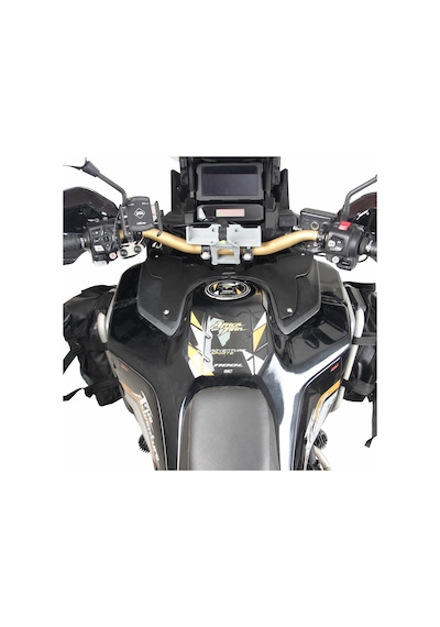 Gp Kompozit Honda Africa Twin Crf1100l L2/ L4 2020-2023 Uyumlu Depo Üstü Rüzgar Kesici Siyah