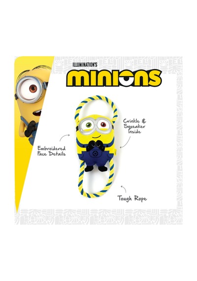 Happy Pet Minions Bob Double Tug Köpek Çekiştirme Oyuncağı Small