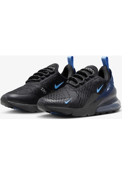 Nike Air Max 270 Hq3811-001 Siyah Lacivert Erkek Sneaker Dar Kalıp Siyah - Lacivert