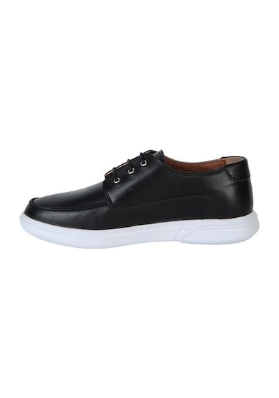 Dropland 8522 Siyah Cilt %100 Deri Erkek Casual Ayakkabı