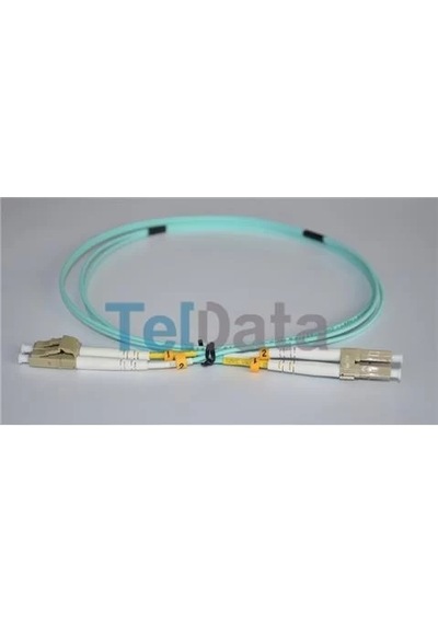 Teldata Tld-lclcom21 Lc-upc-lc-upc Mm Dx Om3 1 Metre Fıber Optık Patchcord