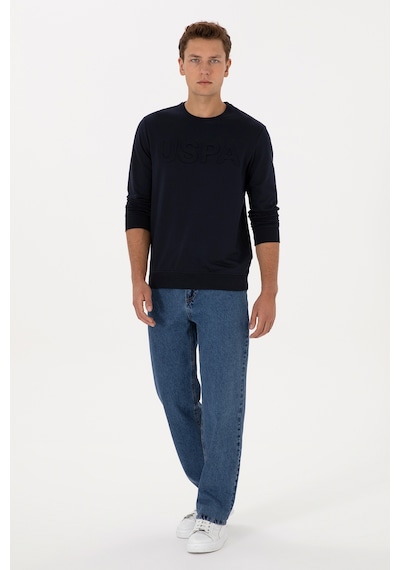 U.S. Polo Assn. Erkek Mavi Loose Fit Jean Pantolon 50316575-DN0022