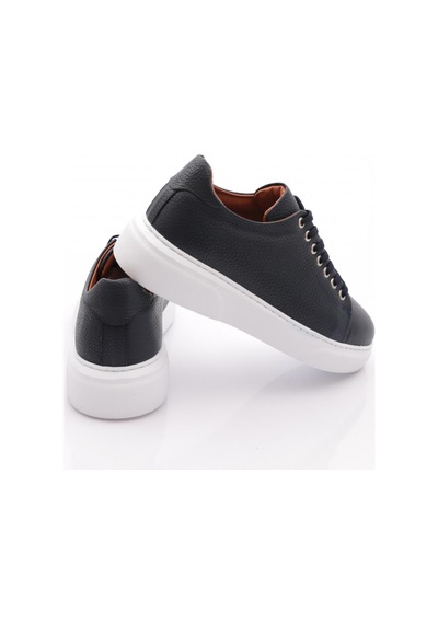 Dgn Paco Erkek Sneakers Ayakkabi Lacivert Floater Beyaz