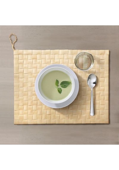 Ikea Mävınn Amerikan Servis, Palmiye Yaprağı, 44x34 Cm, El Yapımı Çok Renkli