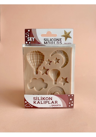 Smarta Silikon Epoksi ve Polimer Kil Kalıbı Sky