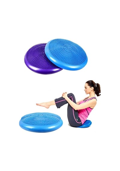 Disk Formlu Denge Topu Mavi Frk-22