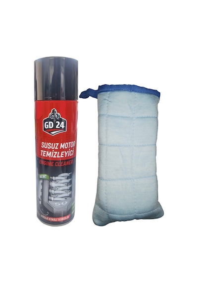 Gd24 Susuz Motor Temizleyici - 500 Ml Yeni + Temizleme Eldiveni