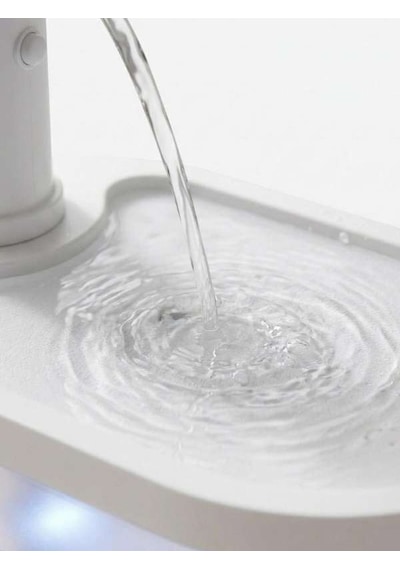 Zampa Pf-010 Oval Pet Otomatik Su Pınarı 3.2l - Bataryalı Ve Akıllı Sensörlü Sistem