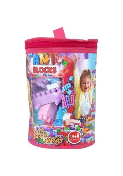 Asya Ant 80 Prç.çantalı Blocks Pastel Hp-082