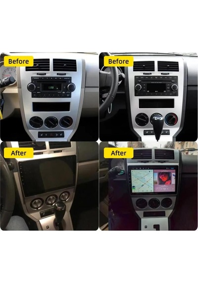 Dodge Caliber Android Gps Carplay 8+256 Gb Kamera + Çerçeve 2006-2007 Yazılımsal 9"