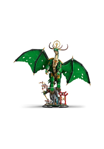 LEGO® NINJAGO® Muhafız Ejderha 71847 - 14 Yaş ve Üzeri için Usta Wu Minifigürü İçeren Yaratıcı Oyuncak Yapım Seti (1650 Parça)