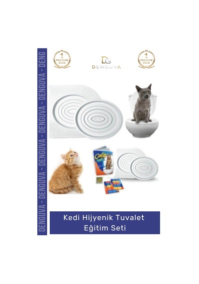 Kediklozeti Özel Üretim Ekonomik Çevre Dostu Klozet Uyumlu Catnip Katkılı Kedi Hijyenik Tuvalet Eği