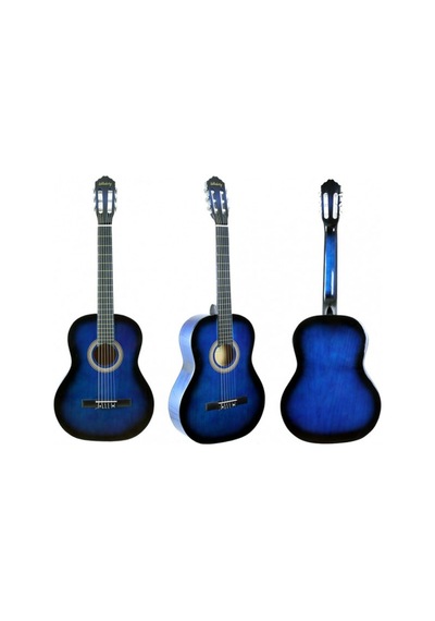 Lichtenberg Cg851 Bls Mavi Klasik Gitar Taşıma Çantalı