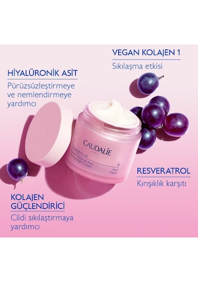 Caudalie Resveratrol Lift Firming Night Cream Refill 50 ML
