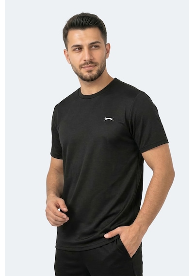 Slazenger Kayda Erkek Siyah Tişört