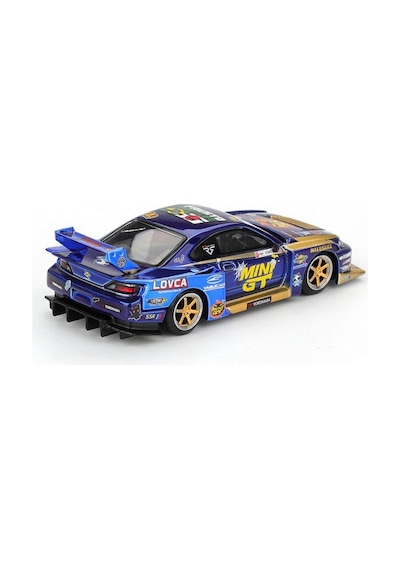 1/64 Model Araç S15 Sılvıa Team Mını Gt Liberty Walk 2025 Formula Drift Halloween Special