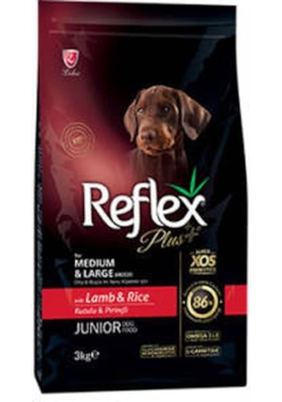 Orta Ve Büyük Irk Kuzulu Ve Pirinçli Yavru Köpek Maması 3 Kg
