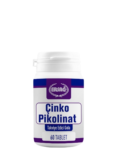 Ersağ Çinko Pikolinat Tablet 60 Tablet