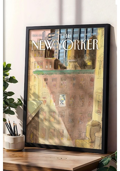 The New Yorker Çerçeveli Tablo May 21 2021
