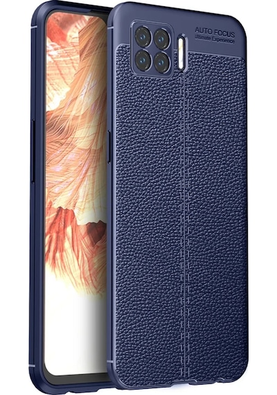 Newface Oppo A73 Kılıf Auto Focus Kapak - Lacivert