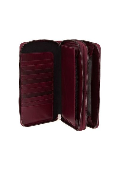 Bilik Deri Bordo Unisex Portföy & Clutch Çanta Ar P-715-cr Acı Kahverengi