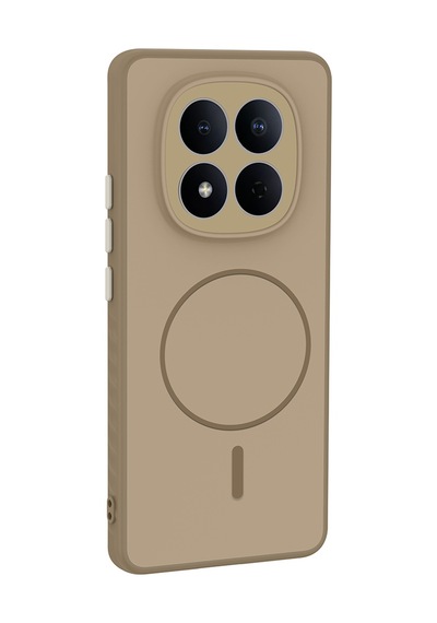 Xiaomi Redmi Note 15 5g Kılıf Kamera Lens Korumalı Magsafe Destekli Silikon Cherena Siyah