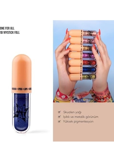 Callista One For All 10 Mystick Fall Eyes & Lips & Cheeks Likit Göz Farı 0