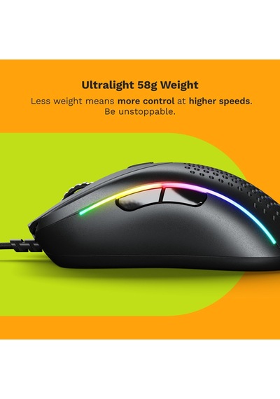 Glorious Oyun - Model D 2: Kablolu Ergonomik Fare, Superlight 58g 79399069
