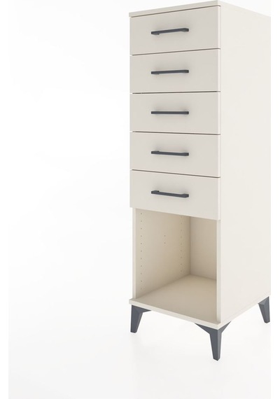 Hyperion Dolap 5 Çekmeceli 44x44x134 Aytaşı-aytaşı Aytaşı