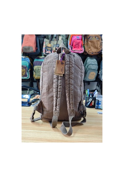 Old Cotton Cargo New Komor Bag Sırt Çantası Koyu Kahverengi