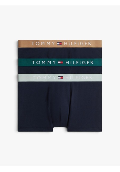 Tommy Hilfiger 3p Trunk Wb Erkek Sarı Boxer - Um0um03908